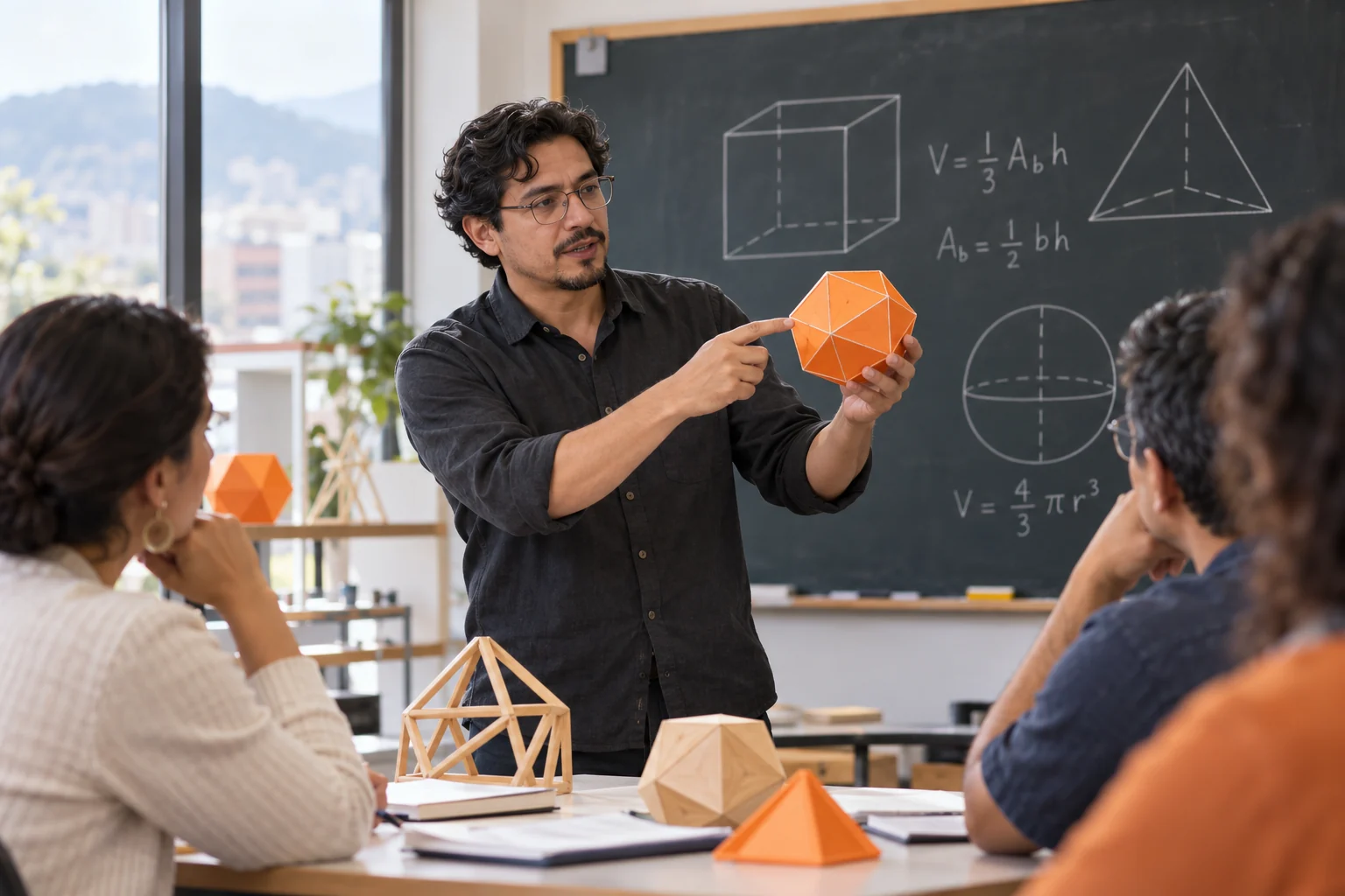 Escena profesional ilustrativa de Pedagogía con mención en Transdisciplinariedad de las Matemáticas